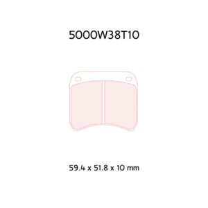 CL BRAKE PADS - 5000W38T10RC5
