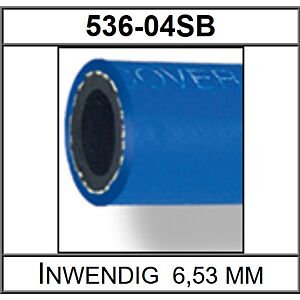 Goodridge 536 serie -04 Slang Blauw per meter