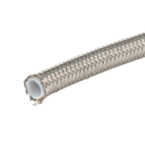 Goodridge - Slang D04 PTFE RVS GEVLOCHTEN P/M