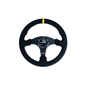 BAS - ECO Stuurwiel Suède 330mm VLAK