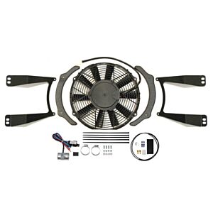 Revotec - Spitfire 16 Row Narrow Radiator Retrofit Cooling Kit - Negative Earth