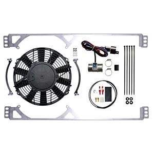 Revotec - Spitfire 22 Row Wide Radiator Retrofit Cooling Kit - Negative Earth