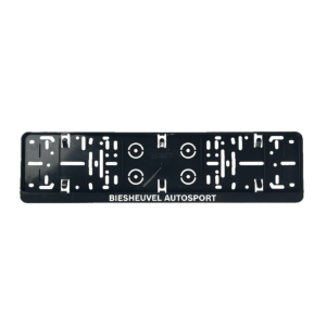 Biesheuvel Autosport - License plate holder
