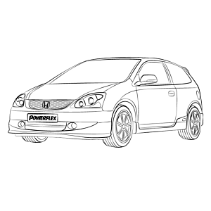 Civic Mk7 EP/EU inc. Type-R (2001 - 2005)