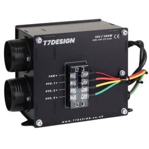 12V 600W elektrische cabineverwarming met luchtkanalen