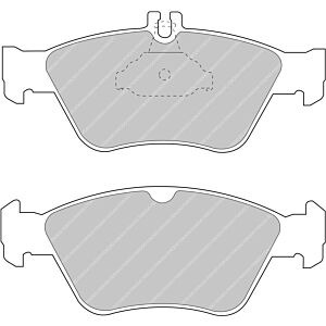 Ferodo - Brake pad set - FCP1049H - DS2500