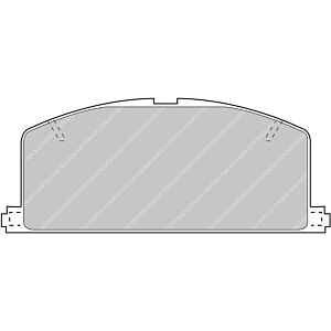 Ferodo - Brake pad set - FDS308