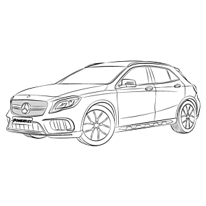 GLA Class inc A45 AMG W156 (2012-2017)