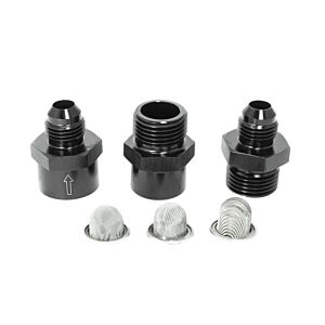 LTEC Aluminum turbo Oil Filter set AN6