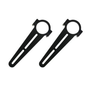 LTEC - Mirror brackets black (pair)