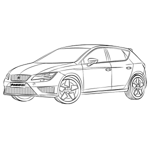 Leon MK3 5F upto 150PS (2013-2020) Rear Beam