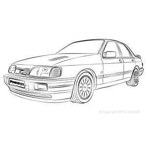 Sapphire Cosworth 4WD (1990-1992)