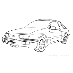 Sierra XR4i (1983-1985), XR4x4 (1985-1992)