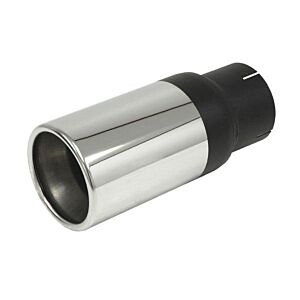 Simons - Uitlaatpijp rond 114mm - ø89 huls - RVS