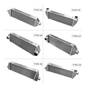 Universal Alloy Intercooler - 100 Series