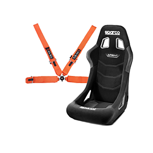 Biesheuvel - Combideal - Sparco Sprint seat and LTEC belt 4 or 6pt