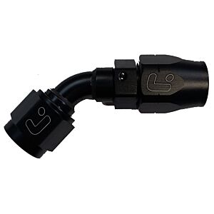 LTEC Swivel Cutter Hose End 45 ° AN12