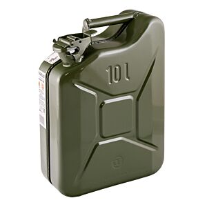 Jerrycan 10ltr Groen Staal