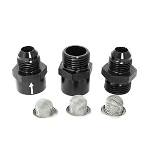 LTEC Aluminum TURBO Oil Filter set AN8