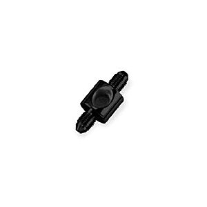 Goodridge HARLEY FITTING BLACK STEEL