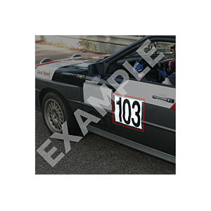 Grayston - White Vinyl Rectangular Backgrounds - Pack Of 10