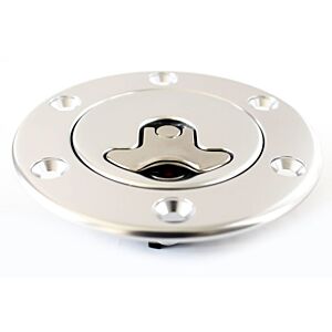 Flens zonder hals, 6 schroeven, met slot