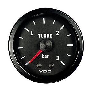 VDO Cockpit Vision Drukmeter 0 tot 3Bar 52mm