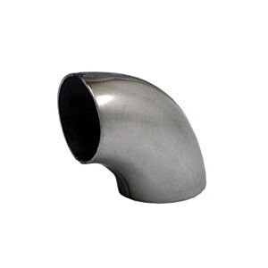 Simons - 90° Knik - ø44.5mm - RVS