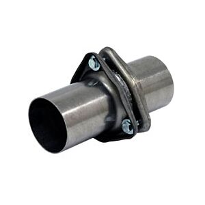 Flensset met conus ø76mm RVS