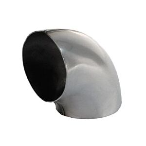 Simons - 90° Knik - ø127mm - RVS