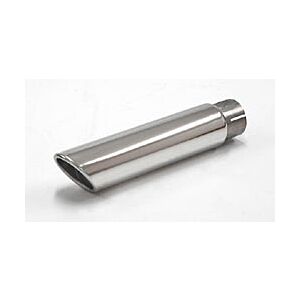 Simons - Tailpipe round 70mm - ø44.5 sleeve - Stainless steel