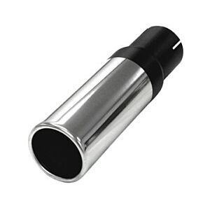 Simons - Uitlaatpijp rond 80mm - ø63.5 huls - RVS