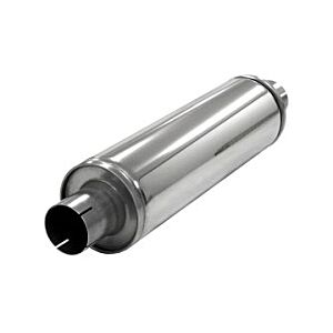 Simons - Demper rond 125mm - ø63.5mm huls - RVS