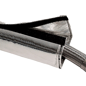 Hittewerende Hoes met klitteband 1m x 100mm