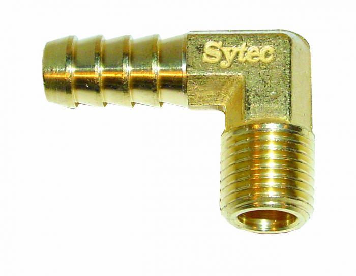 Messing gas/lucht slangverbinder 6 mm & 9 mm